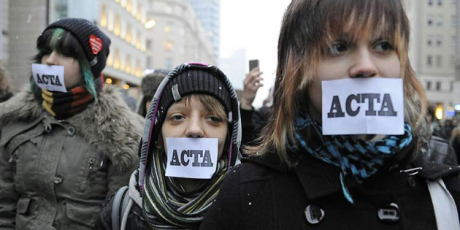 Unterzeichnen Gegen Acta