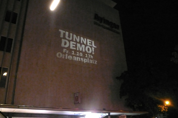 Der Tunnel ist ein Schmarrn, Demo am Freitag! 3