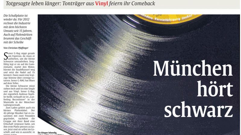 München hört schwarz - Abendzeitung, 20.12.12