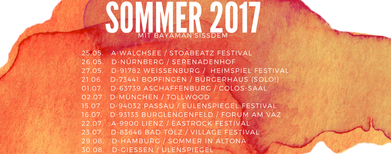 Hans Söllner + Bayaman’Sissdem: Sommertour 2017