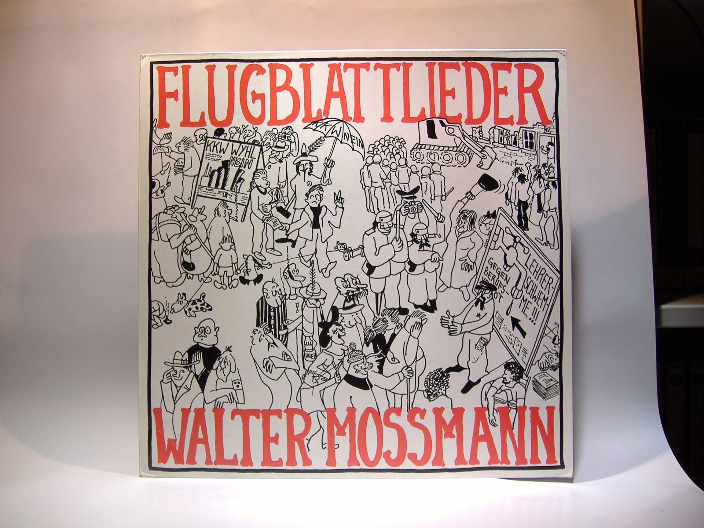 Walter Mossmann ‎– Flugblattlieder (Vinyl 1975)