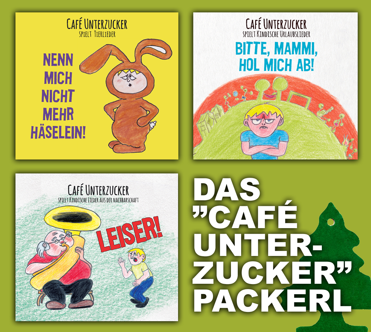 Café Unterzucker 3er-Pack
